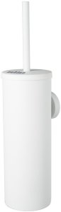 Wepa Satino by - Szczotka do WC z pojemnikiem, metalowa - Biała (332140) 3