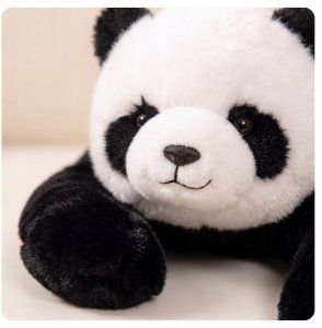 WTM MIŚ OBCIĄŻENIOWY PANDA CIEŻKOMIŚ PRZYTULANKA 1 KG 65 CM DLA DZIECI ADHD 6