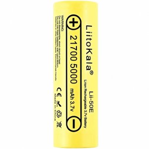 MotoMer Bateria Akumulator ogniwo Liitokala Lii-50E Li-ion 21700 5000mAh 3.7V 2