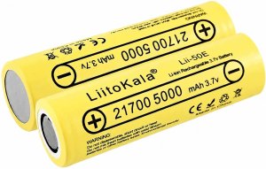MotoMer Bateria Akumulator ogniwo Liitokala Lii-50E Li-ion 21700 5000mAh 3.7V 5