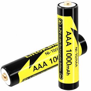 Hello Case Bateria Akumulator ogniwo Liitokala Ni-10 AAA R3 NiMH 1000mAh 1.2V 5 sztuk 5