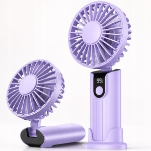 Wentylator Topk Wiatrak USB Cichy mini wentylator biurkowy ręczny 5000mAh TOPK K38 2