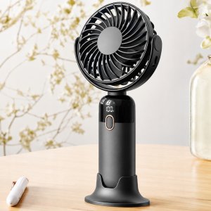 Wentylator Topk Wiatrak cichy mini wentylator przenośny biurkowy chłodzenie TOPK usb czarny 14