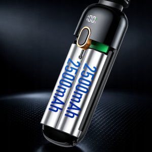 Wentylator Topk Wiatrak cichy mini wentylator przenośny biurkowy chłodzenie TOPK usb czarny 8