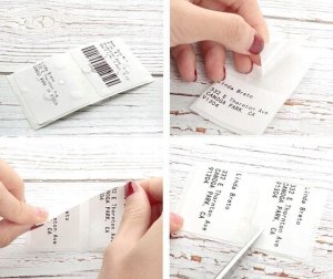 HankyLabel Etykiety termiczne do Phomemo M110 M200 M221 samoprzylepne 30x15 400 szt 2