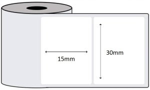 HankyLabel Etykiety termiczne do Phomemo M110 M200 M221 samoprzylepne 30x15 400 szt 3