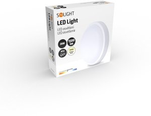 Aptel Solight LED oświetlenie zewnętrzne okrągłe, 20W, 1500lm, 4000K, IP54, 20cm (WO750) 7
