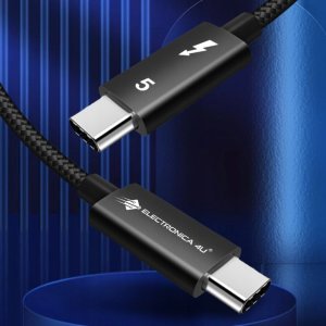StarTech Szybki kabel do transmisji Thunderbolt 5 E-marker 80 Gb/s USB 240W 50cm 12