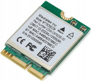 Kontroler Adaptec Karta sieciowa MT7925 WiFi 7 M.2 Bluetooth 5.4 AX BE 6.5Gbps Tri-Band 6