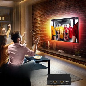 Taśma LED TECKIN Taśma podświetlająca LED RGB DIY Ambilight Neon oświetlenie do TV 5m 4