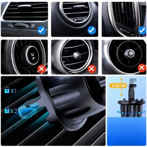 Topk Uniwersalny uchwyt na telefon smartfon holder do samochodu TOPK D35-G 2