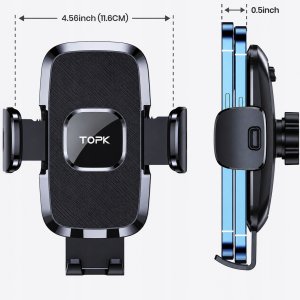 Topk Uniwersalny uchwyt na telefon smartfon holder do samochodu TOPK D35-G 5