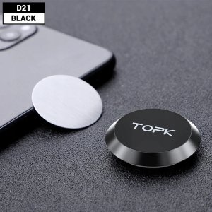 Topk Mocny uchwyt na magnes holder do samochodu TOPK D21 z aluminium czarny 4