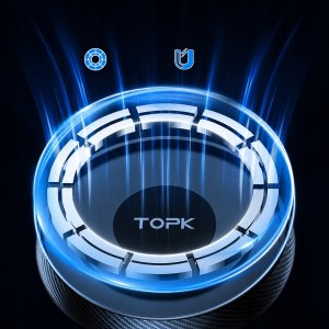 Topk Uniwersalny mocny uchwyt na magnes do samochodu na telefon obracany o 360 6