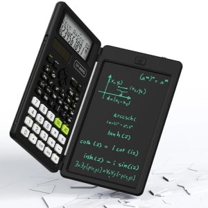 Kalkulator HKBD Kalkulator biurowy szkolny naukowy z notatnikiem notepad 2w1 rysik 8