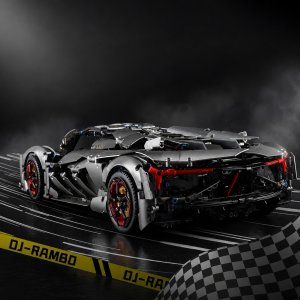 TECKIN Klocki Techniczne Zestaw Klocków zdalnie sterowany Samochód Lamborghini 1:8 6