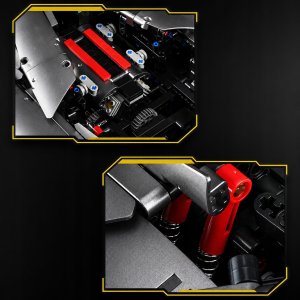 TECKIN Klocki Techniczne Zestaw Klocków zdalnie sterowany Samochód Lamborghini 1:8 8