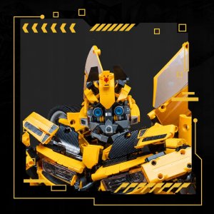 TECKIN Klocki techniczne Robot DJ-Rambo Man V5007 konstrukcyjne zestaw klocków 11