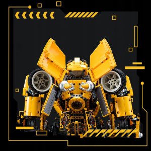 TECKIN Klocki techniczne Robot DJ-Rambo Man V5007 konstrukcyjne zestaw klocków 7