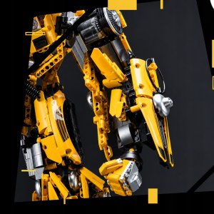TECKIN Klocki techniczne Robot DJ-Rambo Man V5007 konstrukcyjne zestaw klocków 9