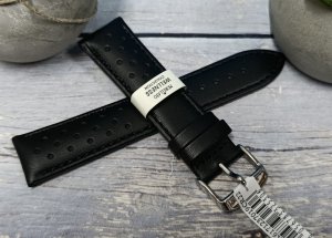 Morellato Skórzany pasek do zegarka 22 mm A01X6171237019CR22 czarny wodoodporny . 3