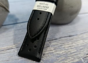 Morellato Skórzany pasek do zegarka 22 mm A01X6171237019CR22 czarny wodoodporny . 6