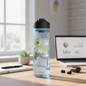 Contigo Butelka na wodę Cortland 2.0 720 ml - Glacier 6