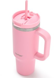 Contigo Kubek termiczny ze słomką Streeterville Tumbler 880 ml - Strawberry Cream 5