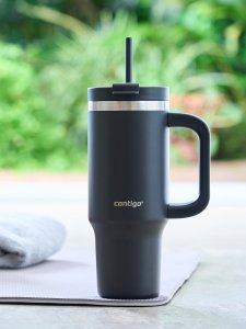 Contigo Kubek termiczny ze słomką Streeterville Tumbler 880 ml - Licorice 4