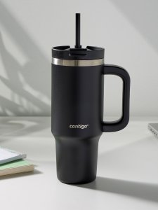 Contigo Kubek termiczny ze słomką Streeterville Tumbler 880 ml - Licorice 7