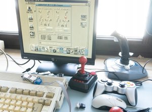 Adaptec Adapter mysz joystick pad do komputera ATARI ST AMIGA C64 TOM RevX 12