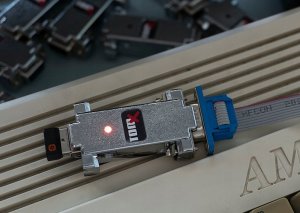 Adaptec Adapter mysz joystick pad do komputera ATARI ST AMIGA C64 TOM RevX 3