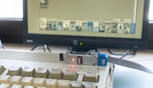 Adaptec Adapter mysz joystick pad do komputera ATARI ST AMIGA C64 TOM RevX 4
