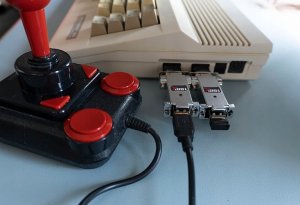 Adaptec Adapter mysz joystick pad do komputera ATARI ST AMIGA C64 TOM RevX 10