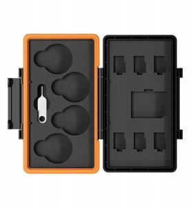 Pokrowiec JJC Etui futerał organizer pudełko na filtry karty SD microSD do DJI Osmo Nano / JCR-NOST 6