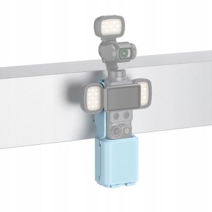 JJC Etui uchwyt magnetyczny 2w1 obudowa ochronna do DJI Osmo Pocket 4 / 3 / PC-OP4H Blue / Niebieski (SB12031) 6