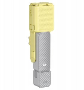 SunnyLife Etui uchwyt magnetyczny 2w1 obudowa ochronna JJC do DJI Osmo Pocket 4 / 3 / PC-OP4H yellow / Żółty (SB12032) 3