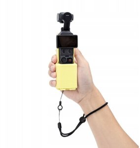 SunnyLife Etui uchwyt magnetyczny 2w1 obudowa ochronna JJC do DJI Osmo Pocket 4 / 3 / PC-OP4H yellow / Żółty (SB12032) 10