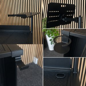 Hardman Stół DJ DTS14 czarny z półką na laptop/mikser one size 22