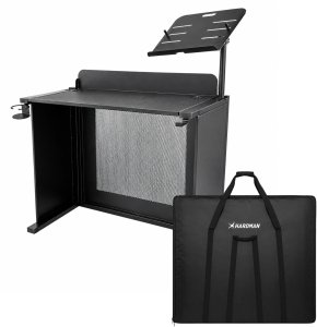 Hardman Stół DJ DTS14 czarny z półką na laptop/mikser one size 5