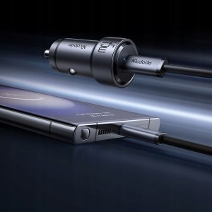 Ładowarka Mcdodo Szybka ładowarka samochodowa do telefonu laptopa tabletu USB-C 45W 3