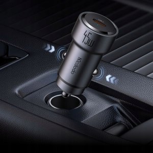 Ładowarka Mcdodo Szybka ładowarka samochodowa do telefonu laptopa tabletu USB-C 45W 4