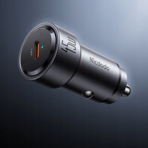 Ładowarka Mcdodo Szybka ładowarka samochodowa do telefonu laptopa tabletu USB-C 45W 5