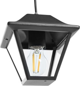 Lampa wisząca Beliani Ogrodowa RESAVE Metal Czarny 7