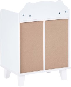 Beliani Szafka nocna 2 szuflady MIMILI 56 cm Biały 7