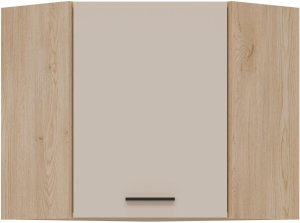 BogFran Szafka górna narożna 60 cm L/P wisząca kuchenna PATI PK09/PF11 Kaszmir (BF-PF11 KASZMIR KPL) 2