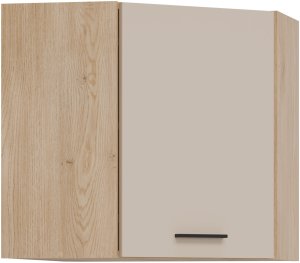 BogFran Szafka górna narożna 60 cm L/P wisząca kuchenna PATI PK09/PF11 Kaszmir (BF-PF11 KASZMIR KPL) 3