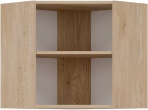 BogFran Szafka górna narożna 60 cm L/P wisząca kuchenna rogowa PATI PK09/PF11 Biały (BF-PF11 BIAŁY KPL) 4
