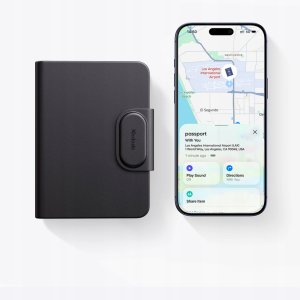 Mcdodo Etui na paszport dokumenty karty lokalizator GPS Apple Find My skóra 5