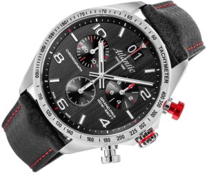 Zegarek Atlantic Męski Grand Prix Chrono + box (55463.41.65) 2